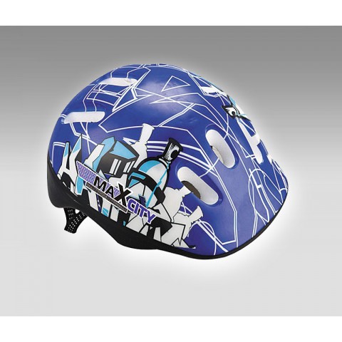 Шлем для роликов детский MAXCITY Baby City Blue