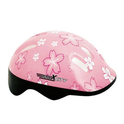 Шлем для роликов детский MAXCITY BABY Flower