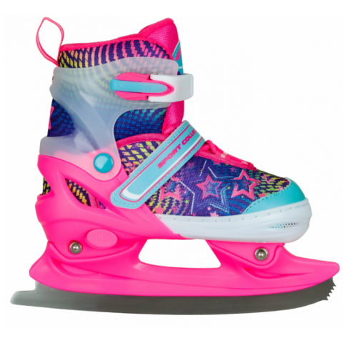 Раздвижные ледовые коньки CK-SK1107 Pink