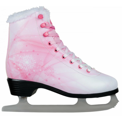 Фигурные коньки CK-SF2206 Pink (фонарик в подарок)