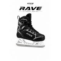 Коньки хоккейные прогулочные FITICE RAVE BLACK /GRAPHITE