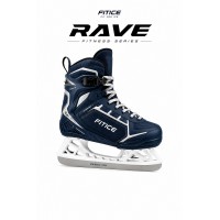 Коньки хоккейные прогулочные FITICE RAVE NAVY / SILVER