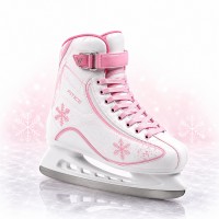 Коньки фитнес FITICE VANTOR LUXE White / Pink