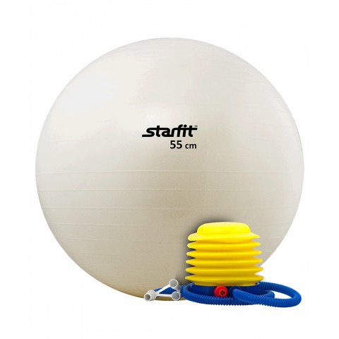 Мяч гимнастический StarFit GB-102 55 см с насосом 