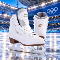 Коньки Граф Болеро (GRAF Bolero) (Белые) взрослые