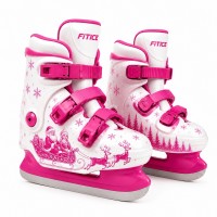 Прокатные коньки FITICE NEW YEAR FUXIA