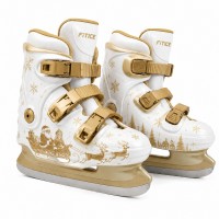 Прокатные коньки FITICE NEW YEAR GOLD