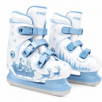 Прокатные коньки FITICE NEW YEAR BLUE