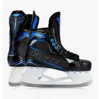 Хоккейные коньки для проката Fitice Leman Blue