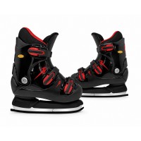 Коньки хоккейные для проката Fitice Rental 3.0 Black/Red