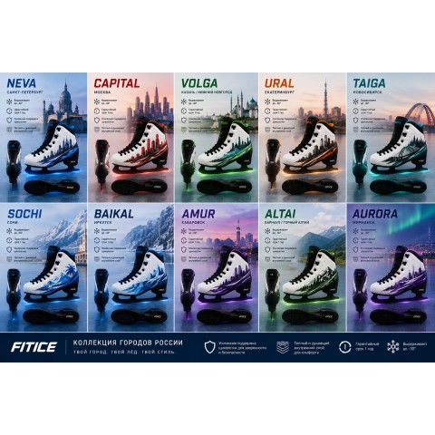 Фигурные прокатные коньки Fitice Capital