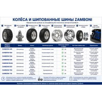 Комплект шин для Zamboni