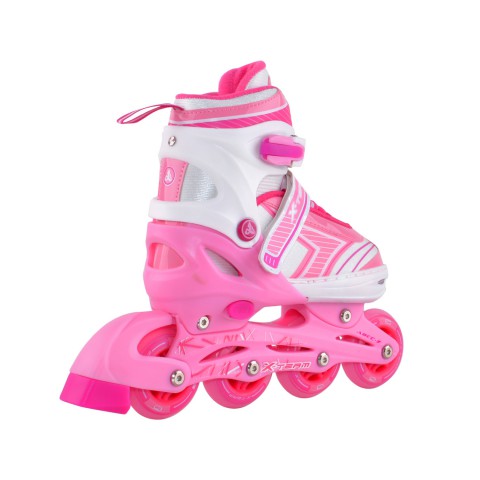 Раздвижные роликовые коньки RGX X-TEAM pink