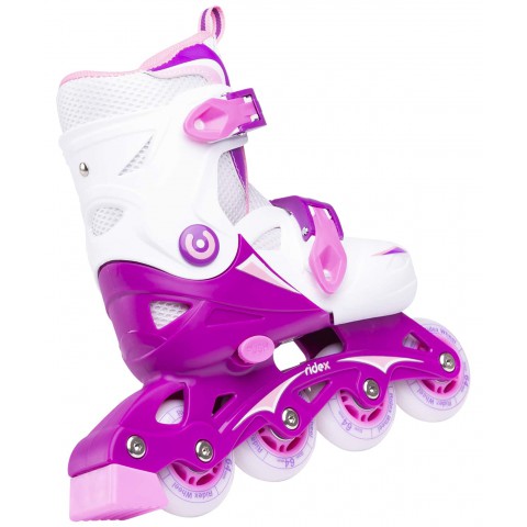 Роликовые коньки детские раздвижные Ridex Cricket Purple
