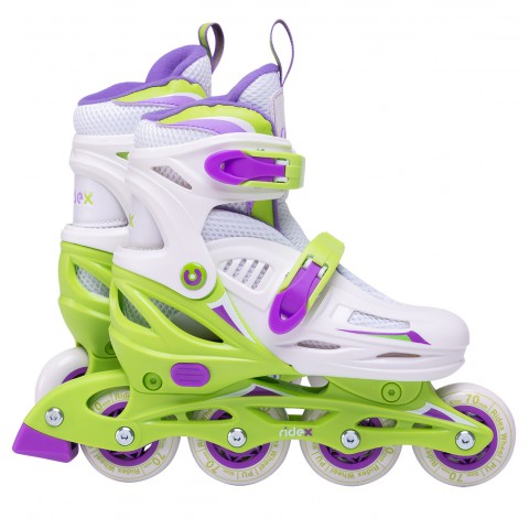 Роликовые коньки детские раздвижные Ridex Cricket Green