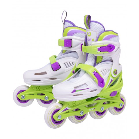 Роликовые коньки детские раздвижные Ridex Cricket Green