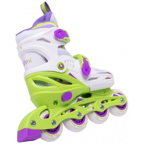Роликовые коньки детские раздвижные Ridex Cricket Green
