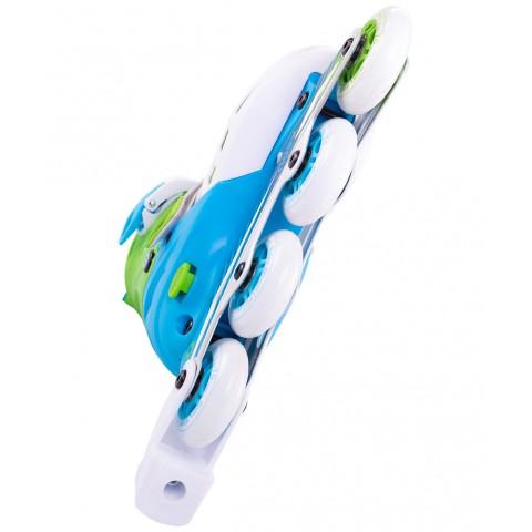 Роликовые коньки детские раздвижные Ridex Twist Green
