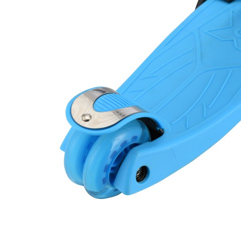 Самокат-беговел RGX TINSY blue с род. ручкой и сиденьем + LED