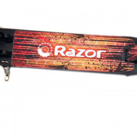 Самокат Razor A5 Lux Black Label с большими колесами