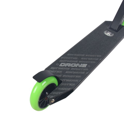 Самокат трюковый RGX DRONE 2.0 HIC 110мм black/green