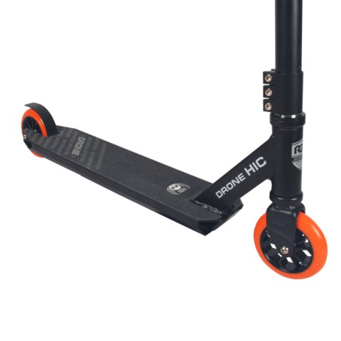 Самокат трюковый RGX DRONE 2.0 HIC 110мм black/orange