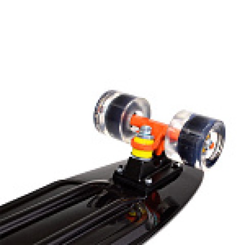 Мини-круизер RGX PNB-01GW (22") Black светящиеся колеса