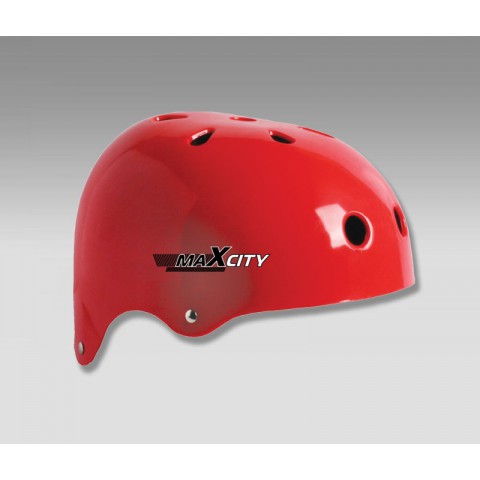 Шлем для роликов MAXCITY Roller red