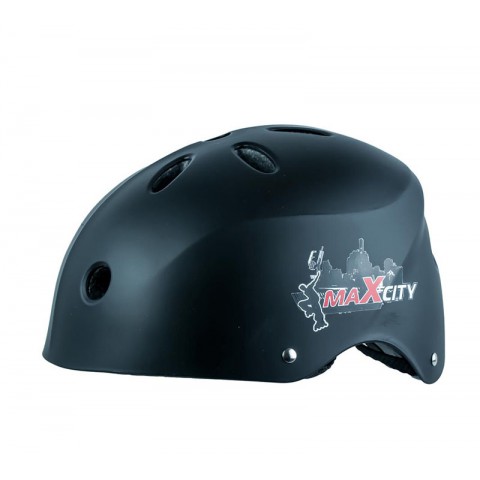 Шлем для роликов MAXCITY COOL black